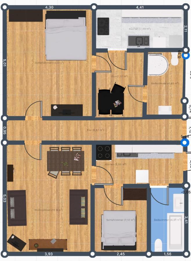"Casa20200" 2 X Apartments Je 150Qm Fuer Business, Familien, Gruppen, Handwerker 15Min Von Berlin, Erdbeerhof, Outlet B5, 5Min Vom See Falkensee !! 2 Apartment Each 150Qm For Business , Families 15Min From Berlin!! エクステリア 写真