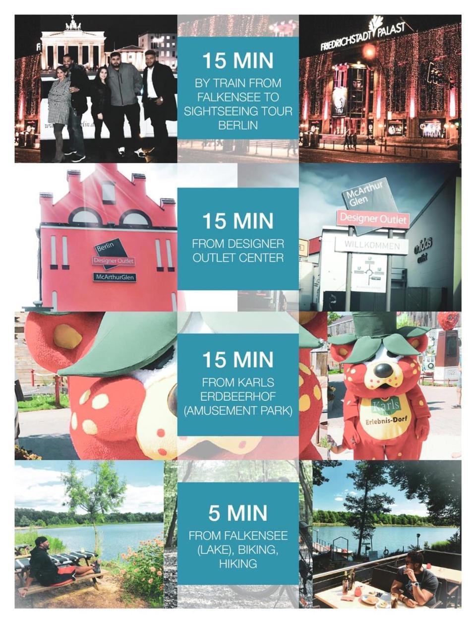 "Casa20200" 2 X Apartments Je 150Qm Fuer Business, Familien, Gruppen, Handwerker 15Min Von Berlin, Erdbeerhof, Outlet B5, 5Min Vom See Falkensee !! 2 Apartment Each 150Qm For Business , Families 15Min From Berlin!! エクステリア 写真